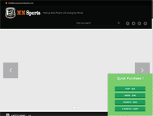Tablet Screenshot of moneymavericksports.com